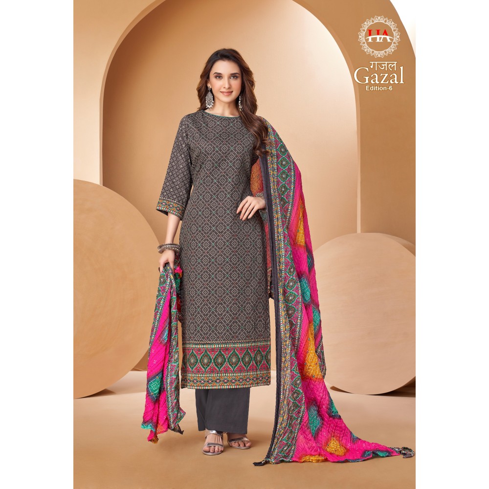 GAZAL 6 ALOK SUITS 