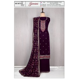 GEMINI VELVET MUMTAZ ARTS (winter Collection) GEMINI VELVET MUMTAZ ARTS (winter Collection)