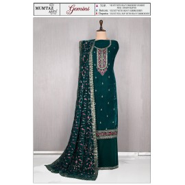GEMINI VELVET MUMTAZ ARTS (winter Collection)