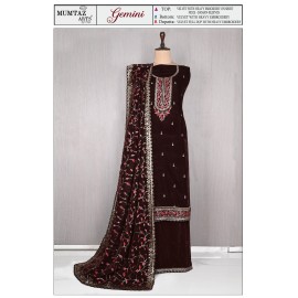 GEMINI VELVET MUMTAZ ARTS (winter Collection)