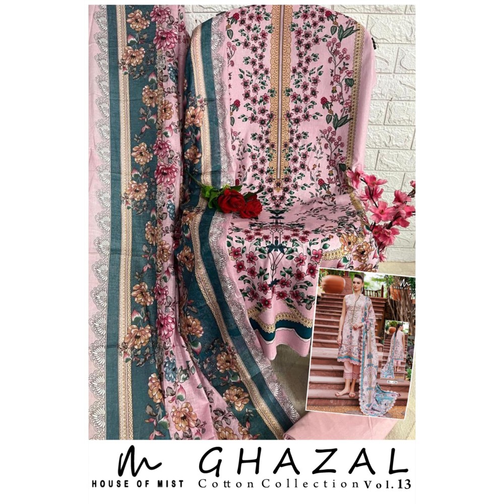 GHAZAL COTTON COLLECTION 13 HOUSE OF MIST