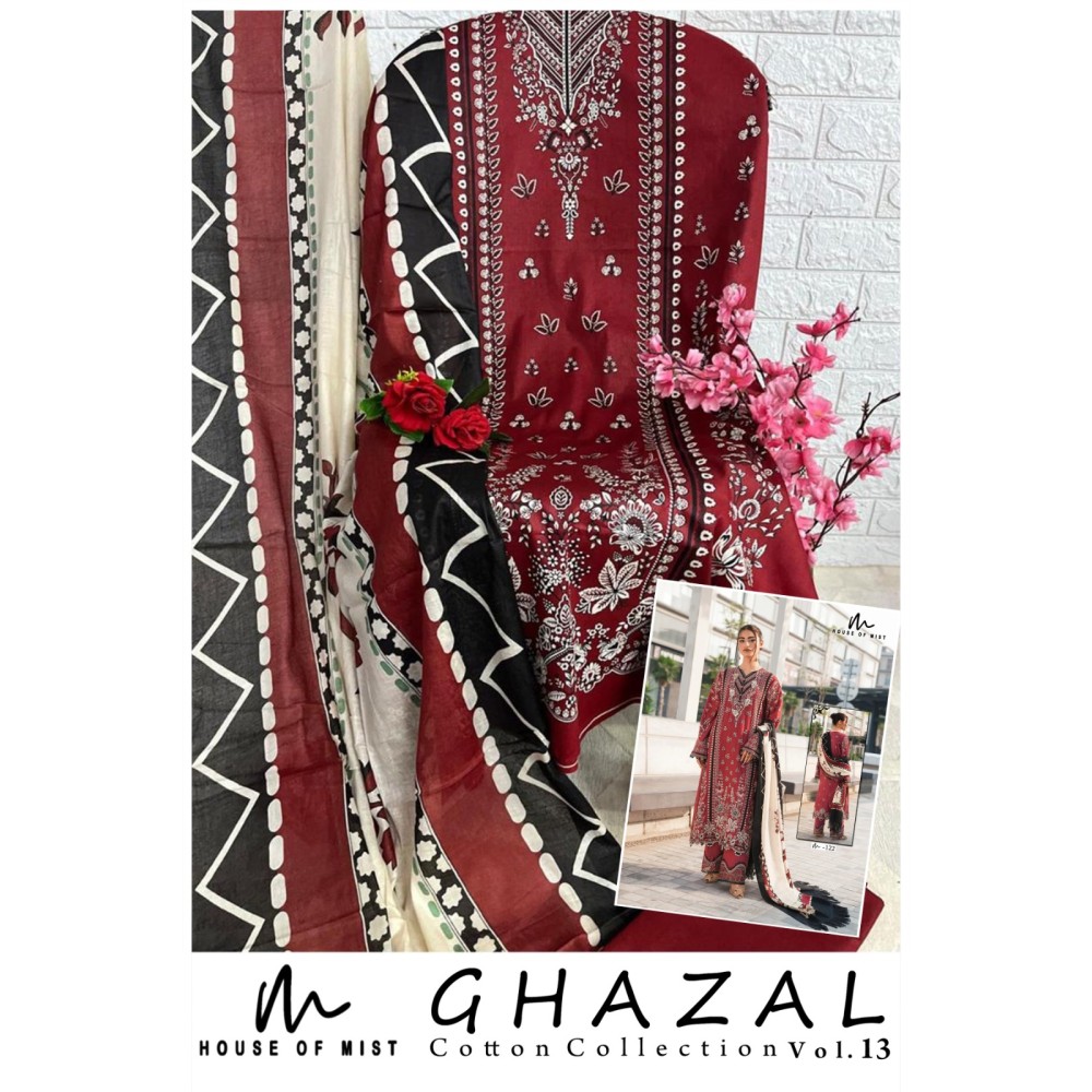 GHAZAL COTTON COLLECTION 13 HOUSE OF MIST