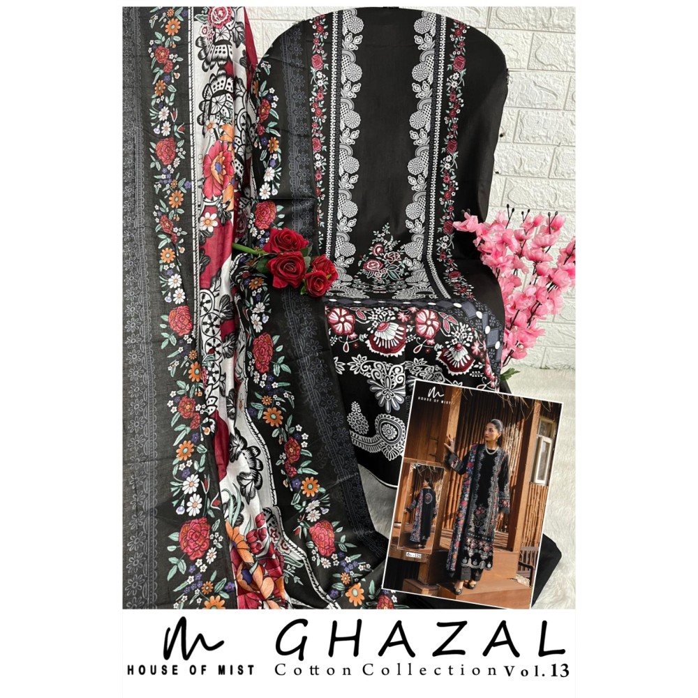GHAZAL COTTON COLLECTION 13 HOUSE OF MIST