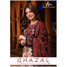 GHAZAL COTTON COLLECTION 16 HOUSE OF MIST