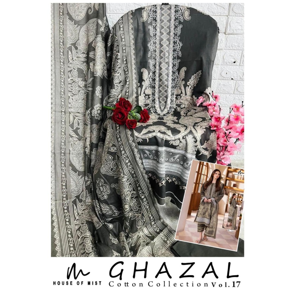 GHAZAL COTTON COLLECTION 17 HOUSE OF MIST