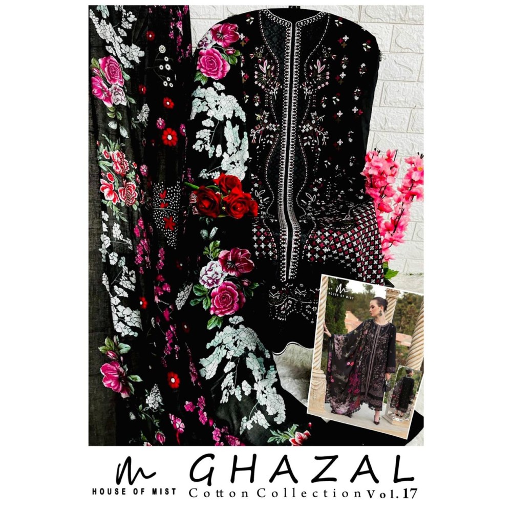 GHAZAL COTTON COLLECTION 17 HOUSE OF MIST