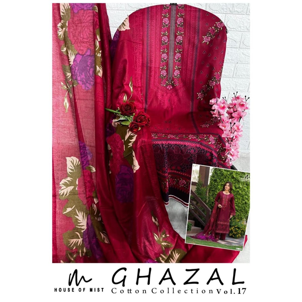 GHAZAL COTTON COLLECTION 17 HOUSE OF MIST