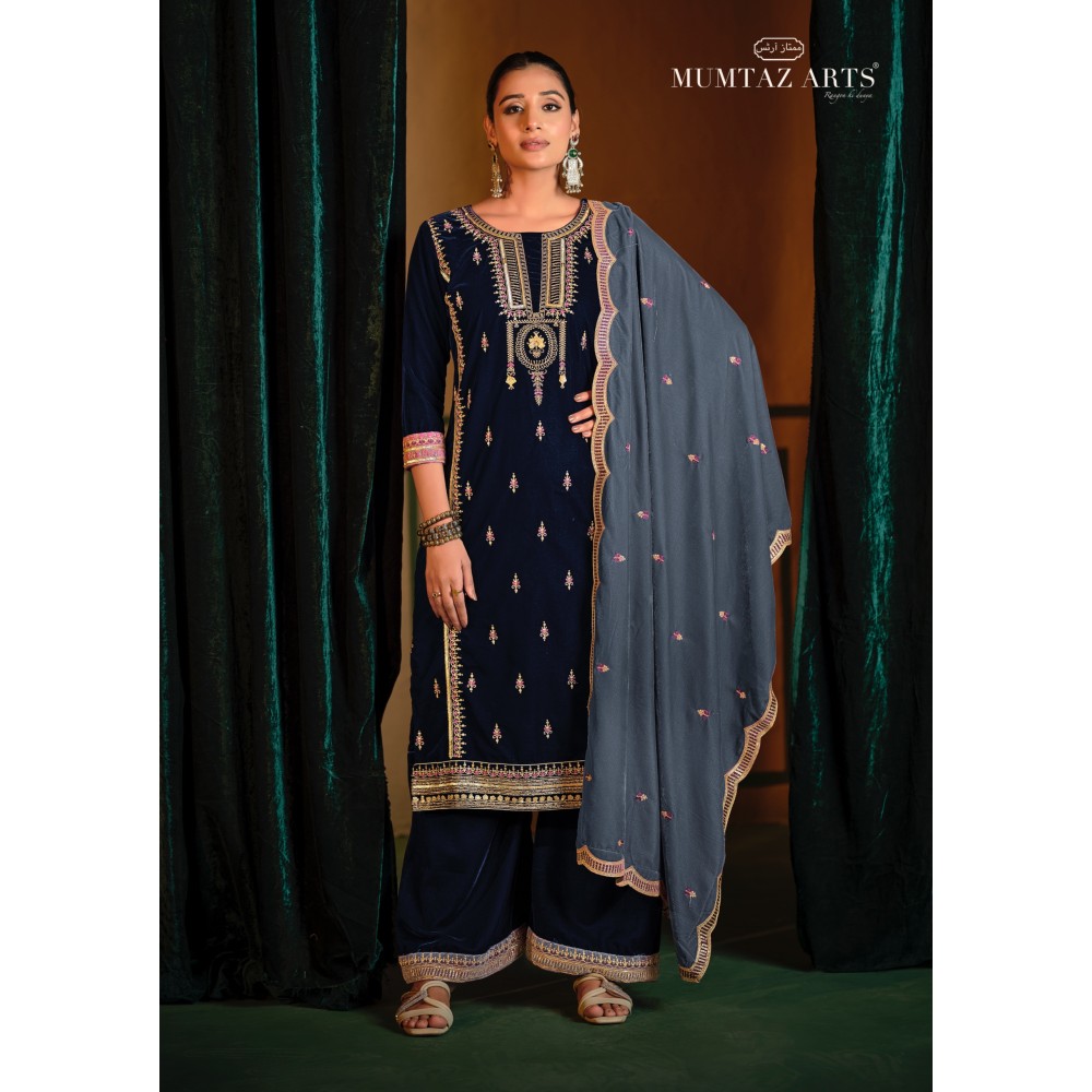 GUL BAHAAR VELVET MUMTAZ  (Winter Collection)