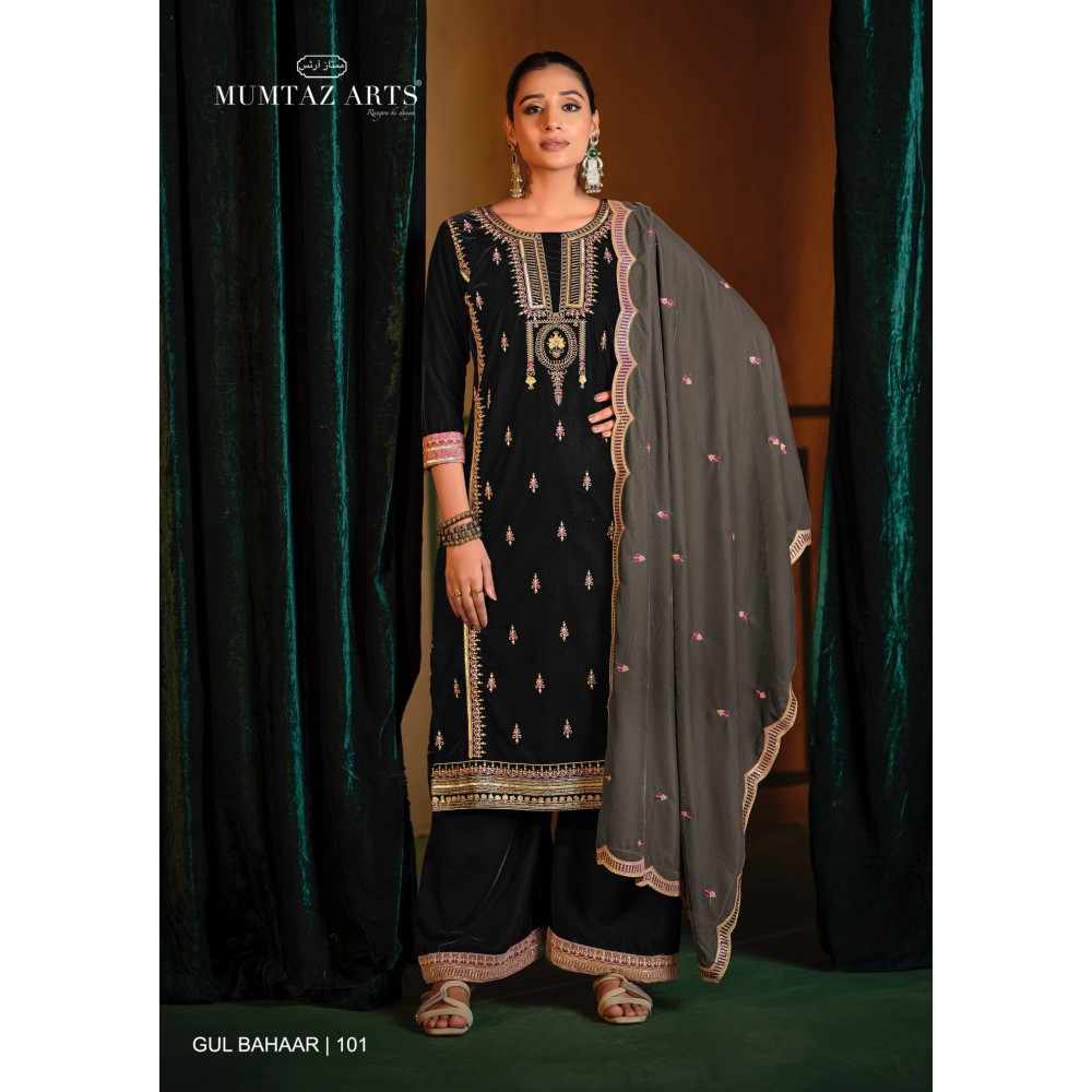 GUL BAHAAR VELVET MUMTAZ  (Winter Collection)