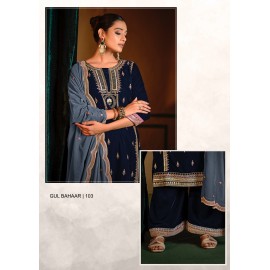 GUL BAHAAR VELVET MUMTAZ  (Winter Collection)