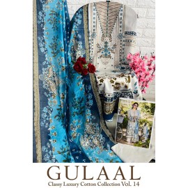 GULAAL CLASSY LUXURY COTTON COLLECTION VOL 14 (Cotton Dupatta)