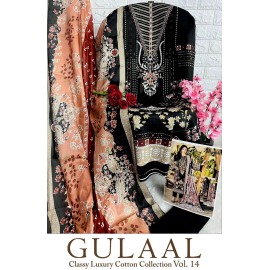GULAAL CLASSY LUXURY COTTON COLLECTION VOL 14 (Cotton Dupatta)