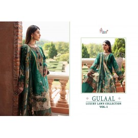 GULAAL LUXURY LAWN COLLECTION VOL 1 SHREE FABS (Chiffon Dupatta)