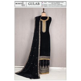 GULAB VELVET MUMTAZ ARTS (winter Collection)