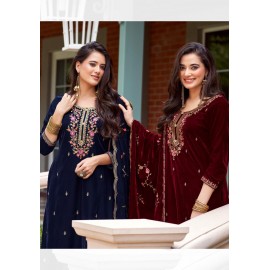 GULMARG VELVET ALOK SUITS (Winter Collection)