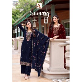 GULMARG VELVET ALOK SUITS (Winter Collection)