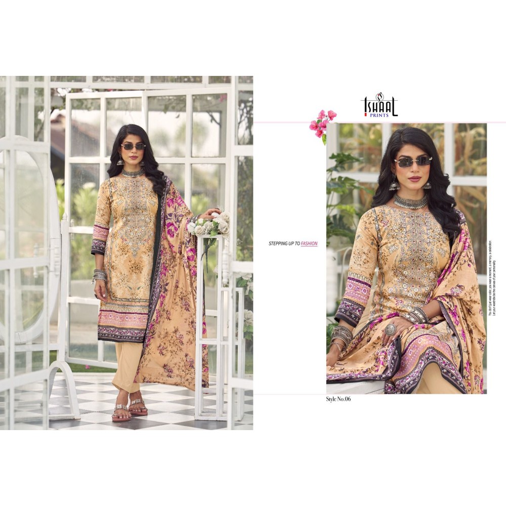 GULMOHAR COMBO 2025 ISHAAL (Cotton Dupatta)