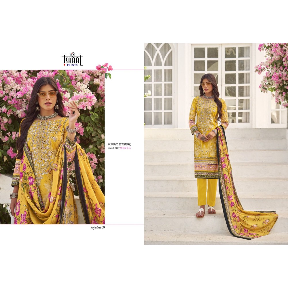 GULMOHAR COMBO 2025 ISHAAL (Cotton Dupatta)