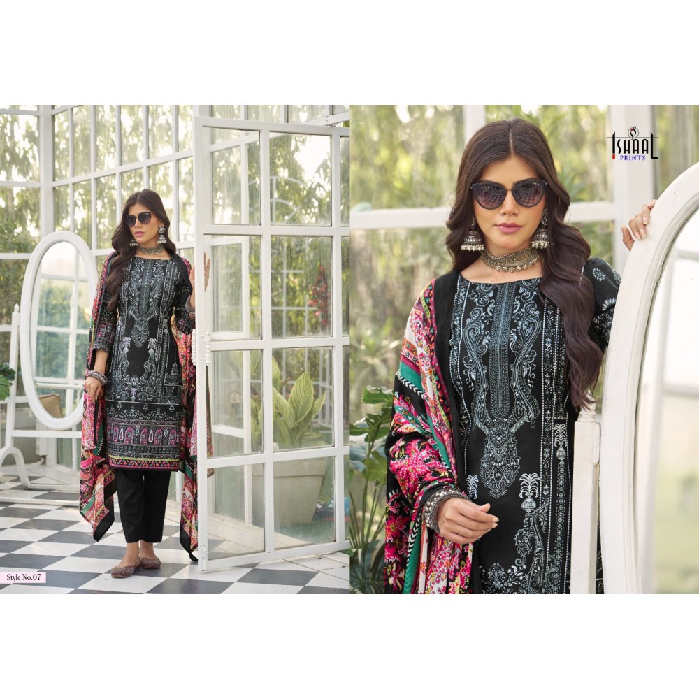 GULMOHAR COMBO 2025 ISHAAL (Cotton Dupatta)