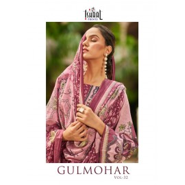 GULMOHAR VOL 32 ISHAAL  (Cotton Dupatta)