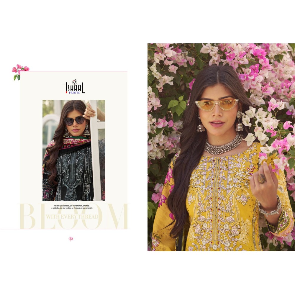 GULMOHAR VOL 36 ISHAAL (Cotton Dupatta)