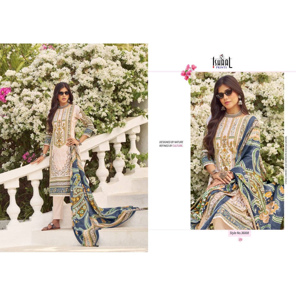 GULMOHAR VOL 36 ISHAAL (Cotton Dupatta)