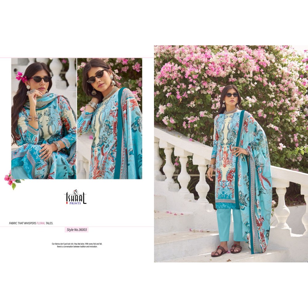 GULMOHAR VOL 36 ISHAAL (Cotton Dupatta)