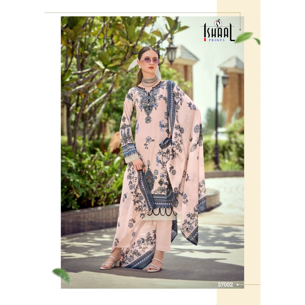 GULMOHAR VOL 37 ISHAAL (Cotton Dupatta)