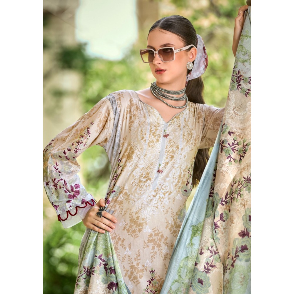 GULMOHAR VOL 37 ISHAAL (Cotton Dupatta)