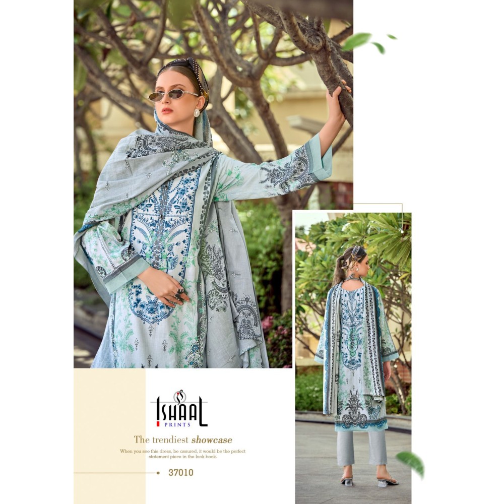 GULMOHAR VOL 37 ISHAAL (Cotton Dupatta)