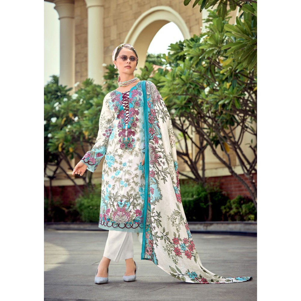 GULMOHAR VOL 37 ISHAAL (Cotton Dupatta)