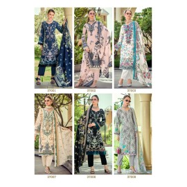 GULMOHAR VOL 37 ISHAAL (Cotton Dupatta)