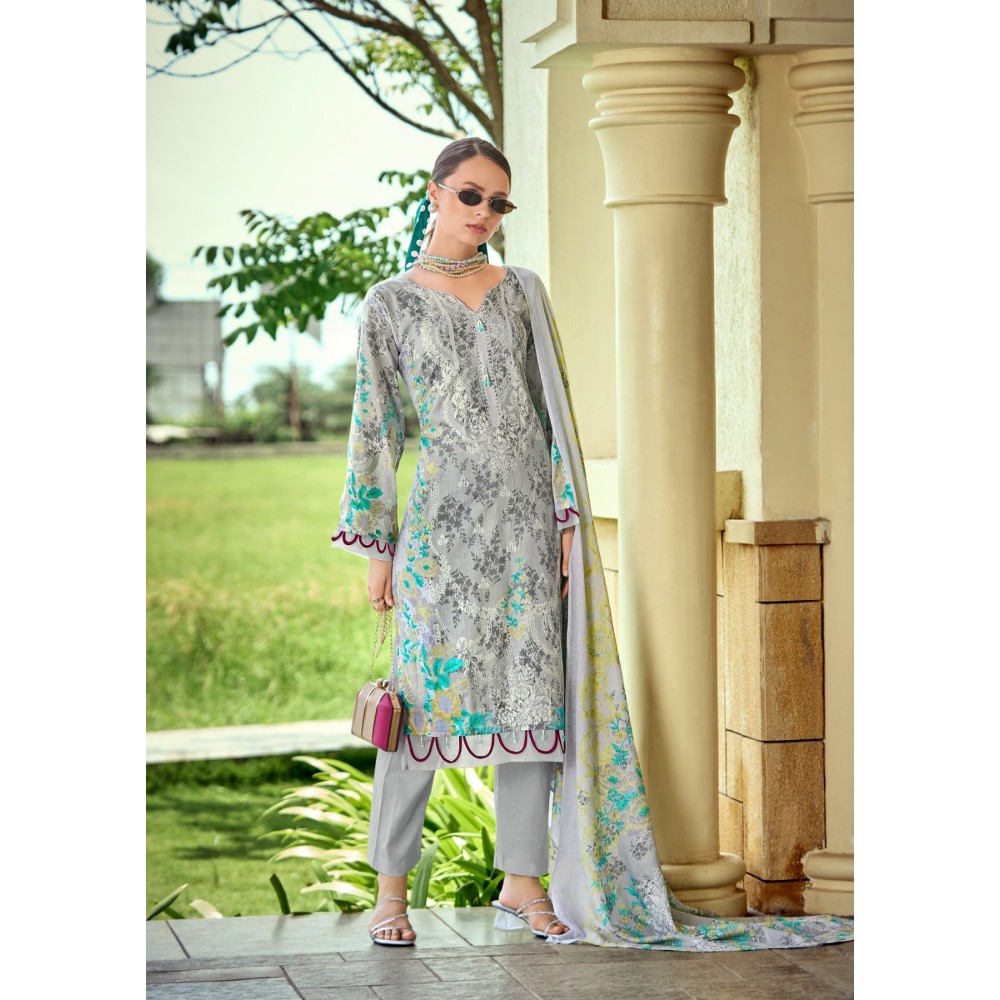 GULMOHAR VOL 37 ISHAAL (Cotton Dupatta)
