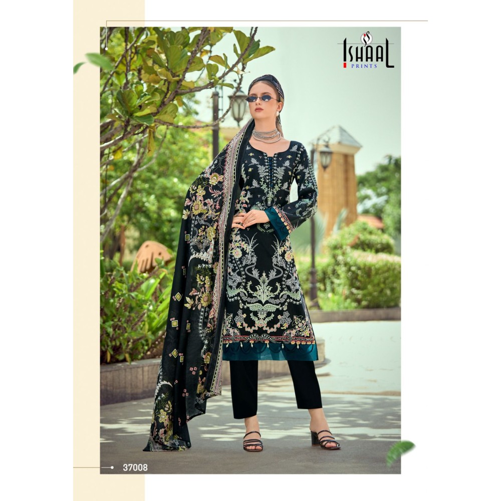 GULMOHAR VOL 37 ISHAAL (Cotton Dupatta)