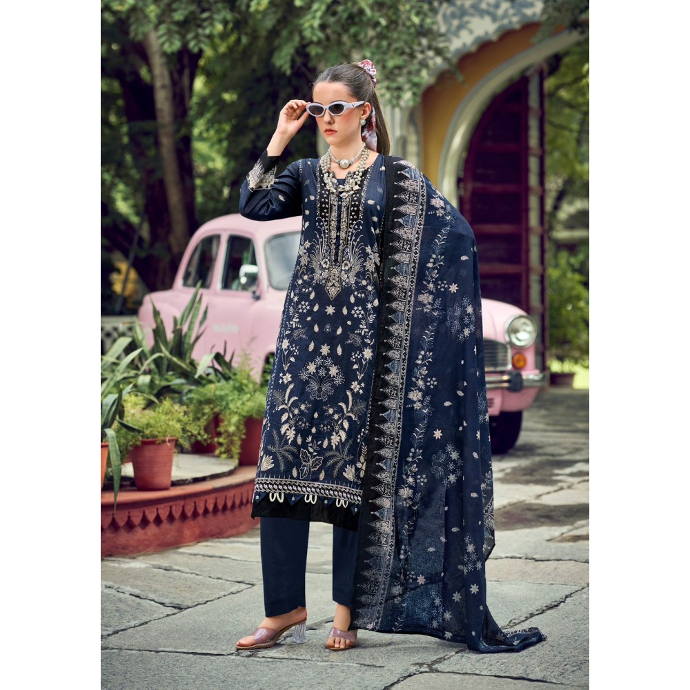 GULMOHAR VOL 38 ISHAAL (Cotton Dupatta)