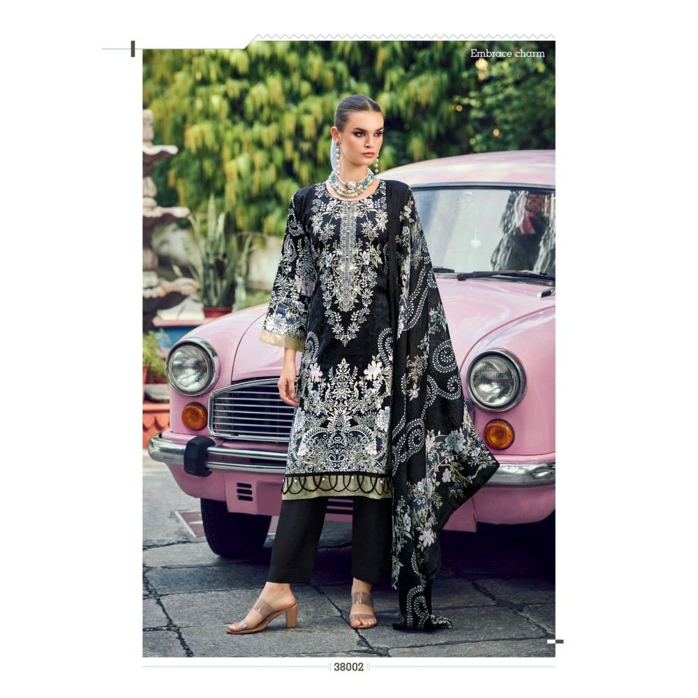 GULMOHAR VOL 38 ISHAAL (Cotton Dupatta)
