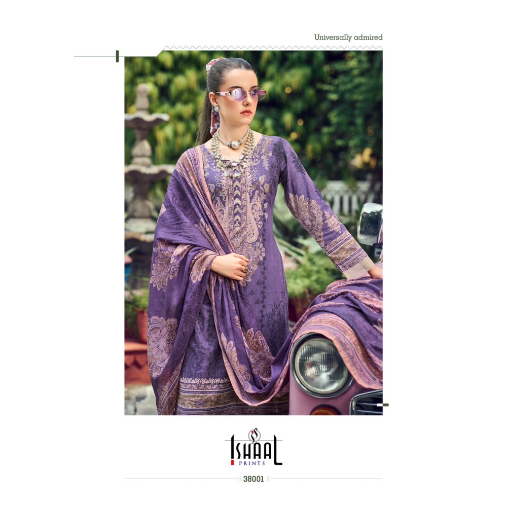 GULMOHAR VOL 38 ISHAAL (Cotton Dupatta)