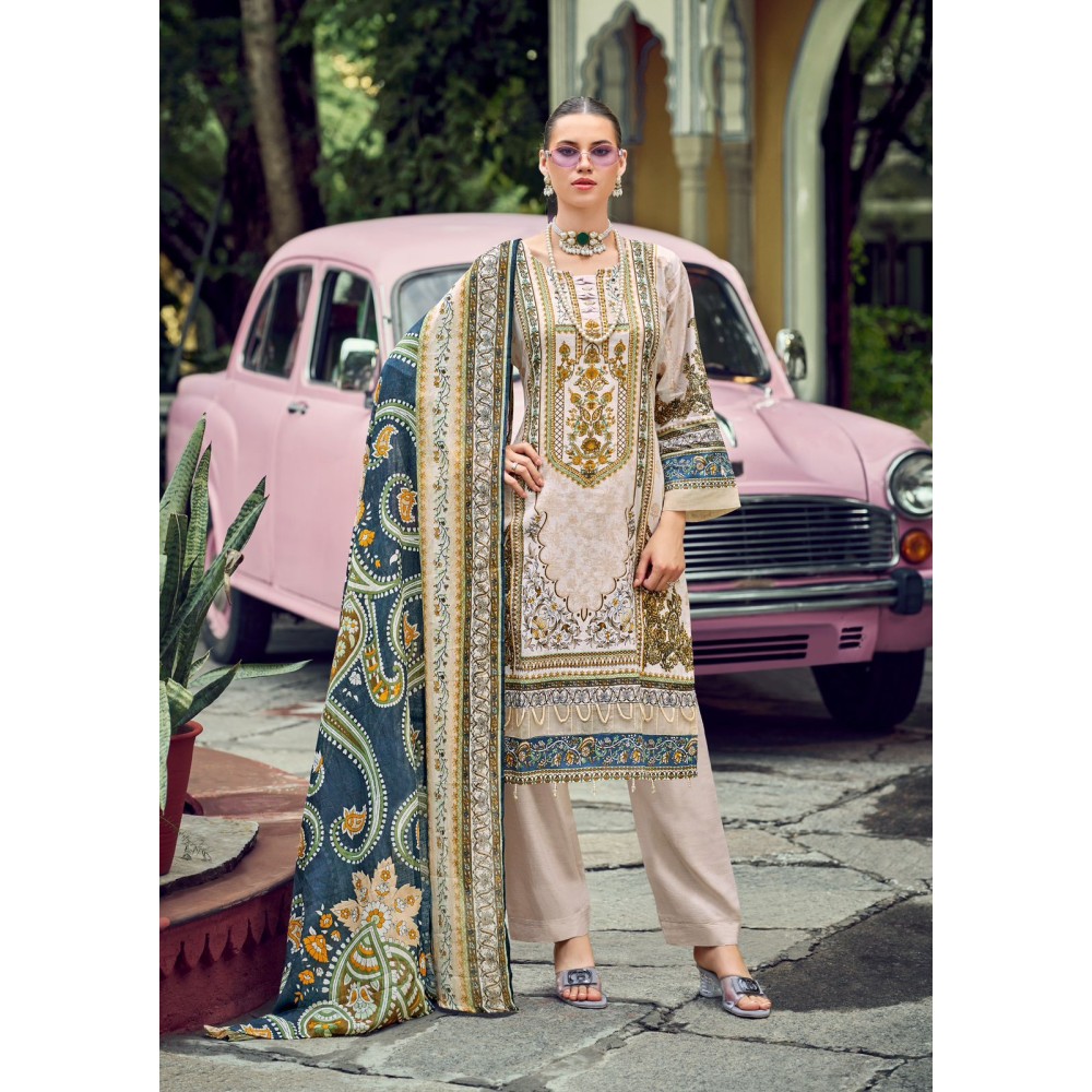 GULMOHAR VOL 38 ISHAAL (Cotton Dupatta)