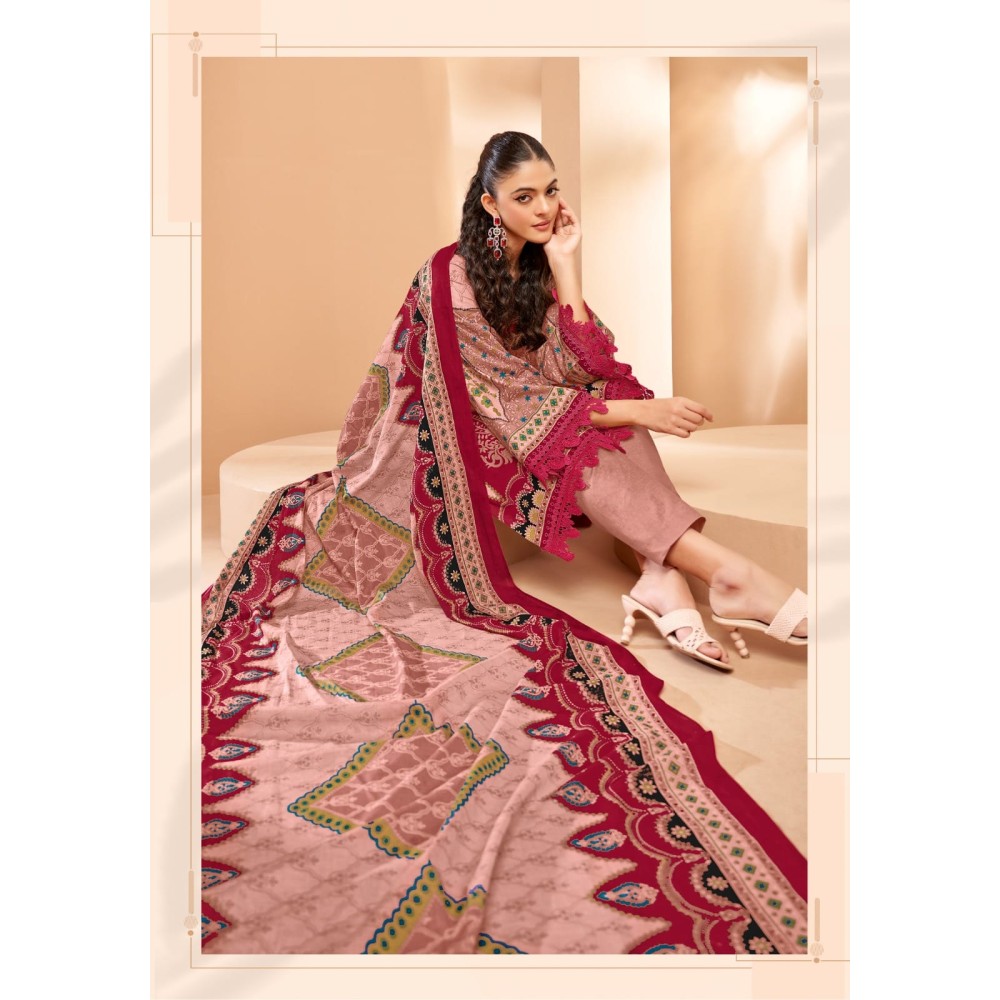 GULNAAZ VOL 1 MAYUR (Cotton Dupatta)