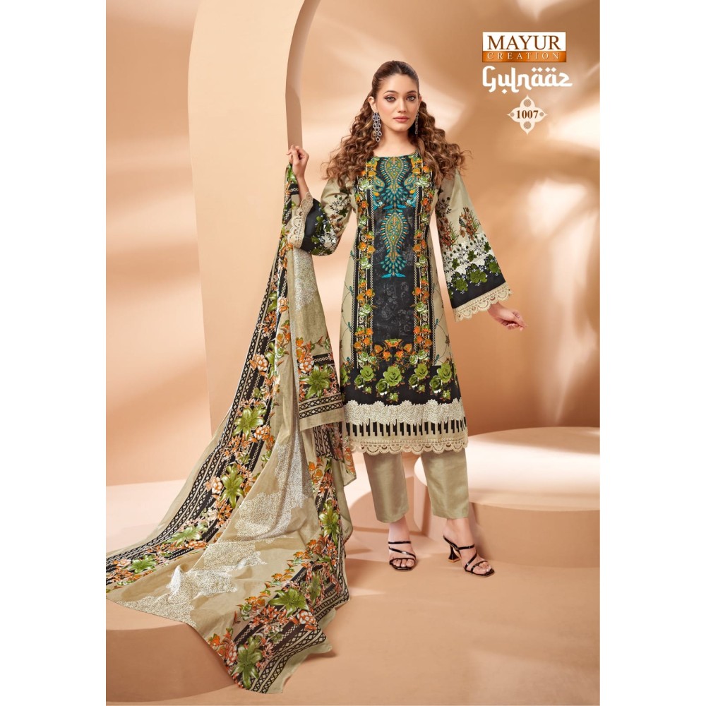 GULNAAZ VOL 1 MAYUR (Cotton Dupatta)