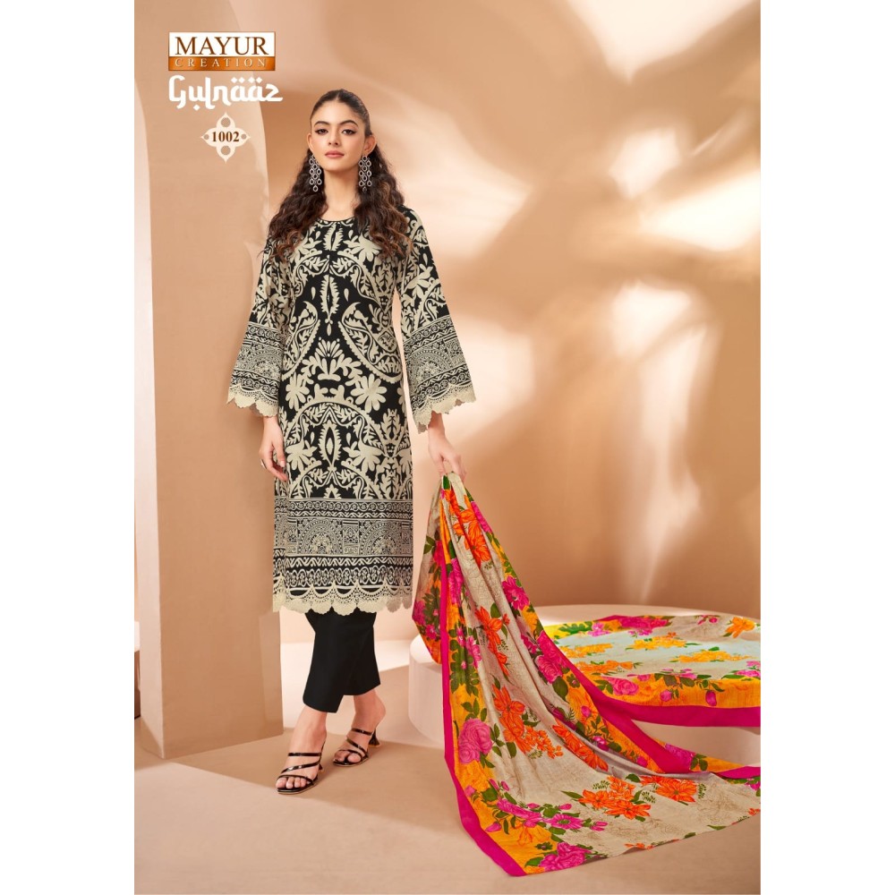 GULNAAZ VOL 1 MAYUR (Cotton Dupatta)