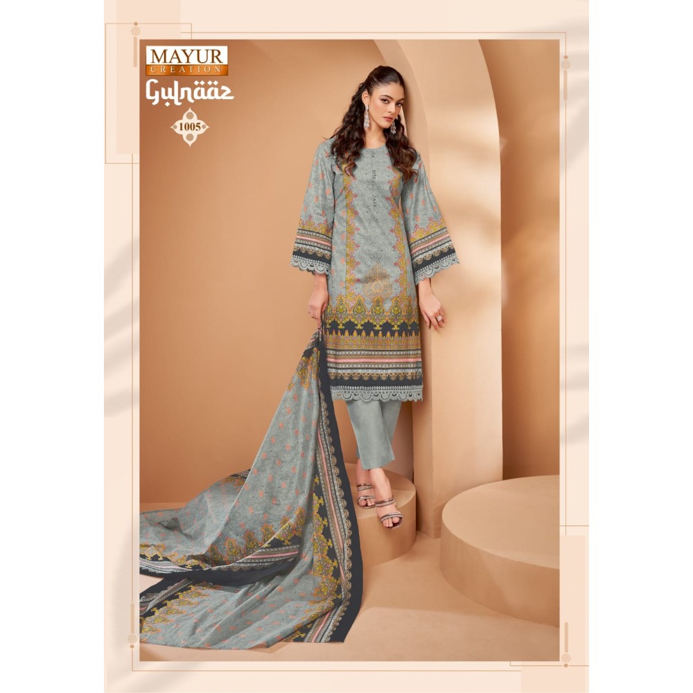 GULNAAZ VOL 1 MAYUR (Cotton Dupatta)