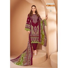 GULNAAZ VOL 1 MAYUR (Cotton Dupatta)