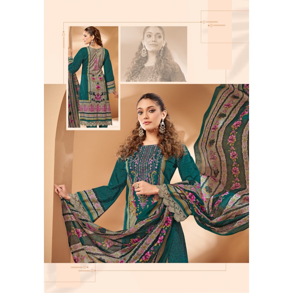GULNAAZ VOL 1 MAYUR (Cotton Dupatta)