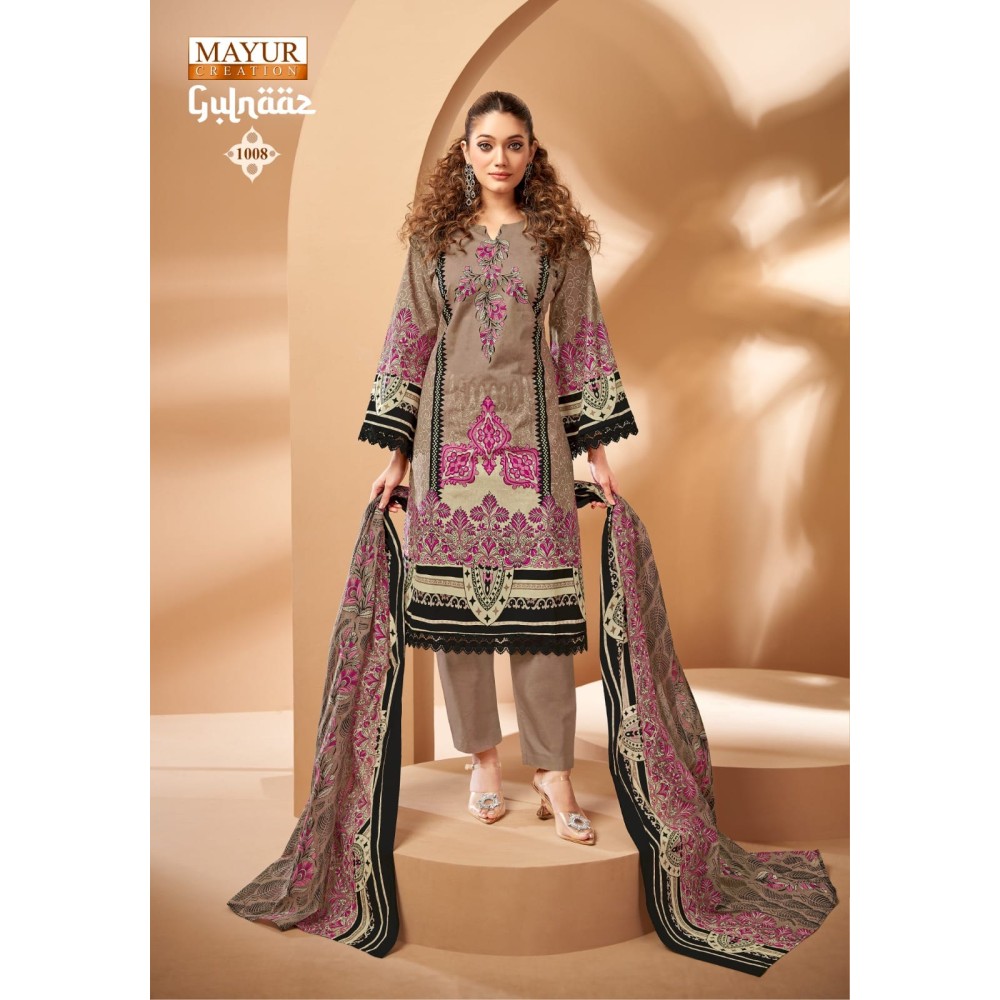 GULNAAZ VOL 1 MAYUR (Cotton Dupatta)