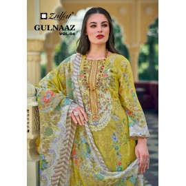 GULNAAZ VOL 4 ZULFAT  (Cotton Dupatta)