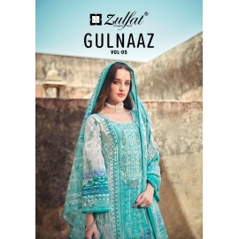 GULNAAZ VOL 5 ZULFAT  (Cotton Dupatta)