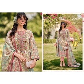 GULNAAZ VOL 6 ZULFAT  (Cotton Dupatta)