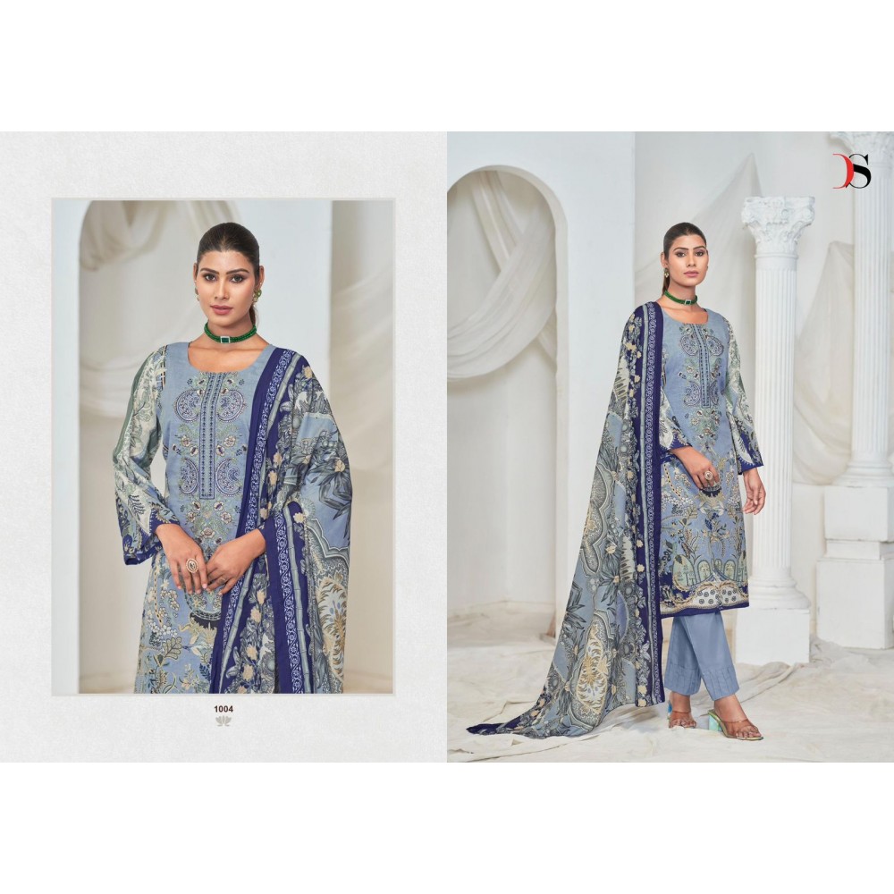 GULNOOR BY DEEPSY SUITS (Cotton Dupatta)