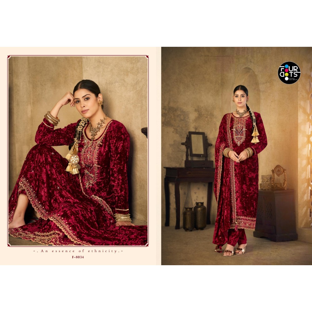 GUNAAR VOL 2 VELVET FOURDOTS (winter Collection)